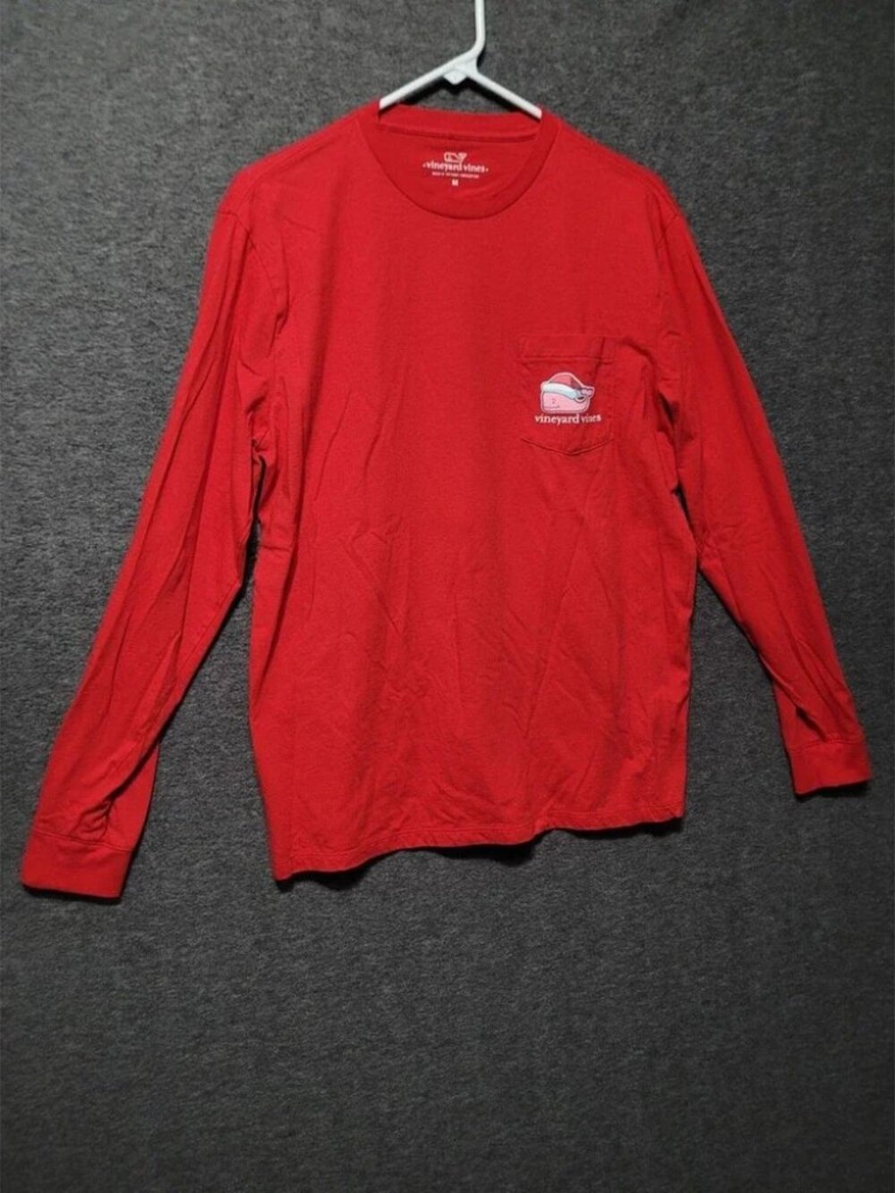 Vineyard Vines red shirt